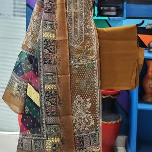 Unstitch Cotton Lawn 3 pcs