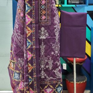 Unstitch Cotton Lawn 3 pcs