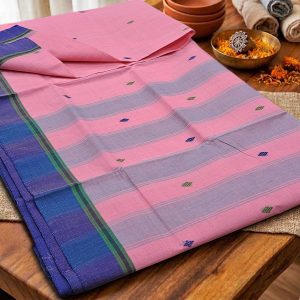 Tangail Cotton tant saree without Blouse pcs