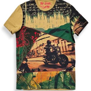 Brand : being human.Men's T Shirt (Size M,18)Made in India