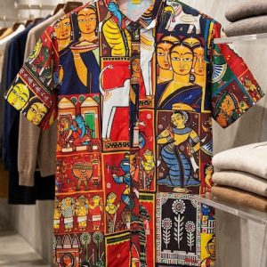 Brand :হরিতকি ,Men's  Shirt (Size 16.5)
