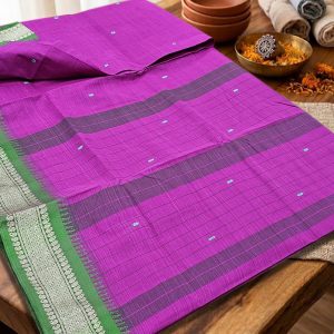 Tangail Cotton tant saree without Blouse pcs