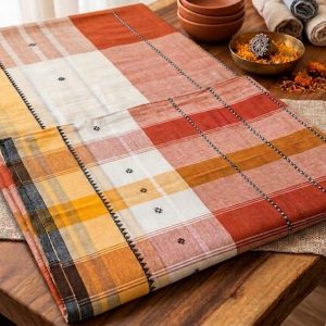 Tangail Cotton tant saree without Blouse pcs