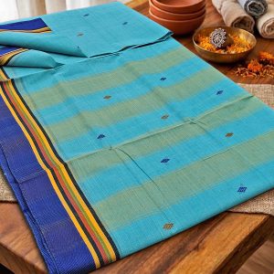 Tangail Cotton tant saree without Blouse pcs