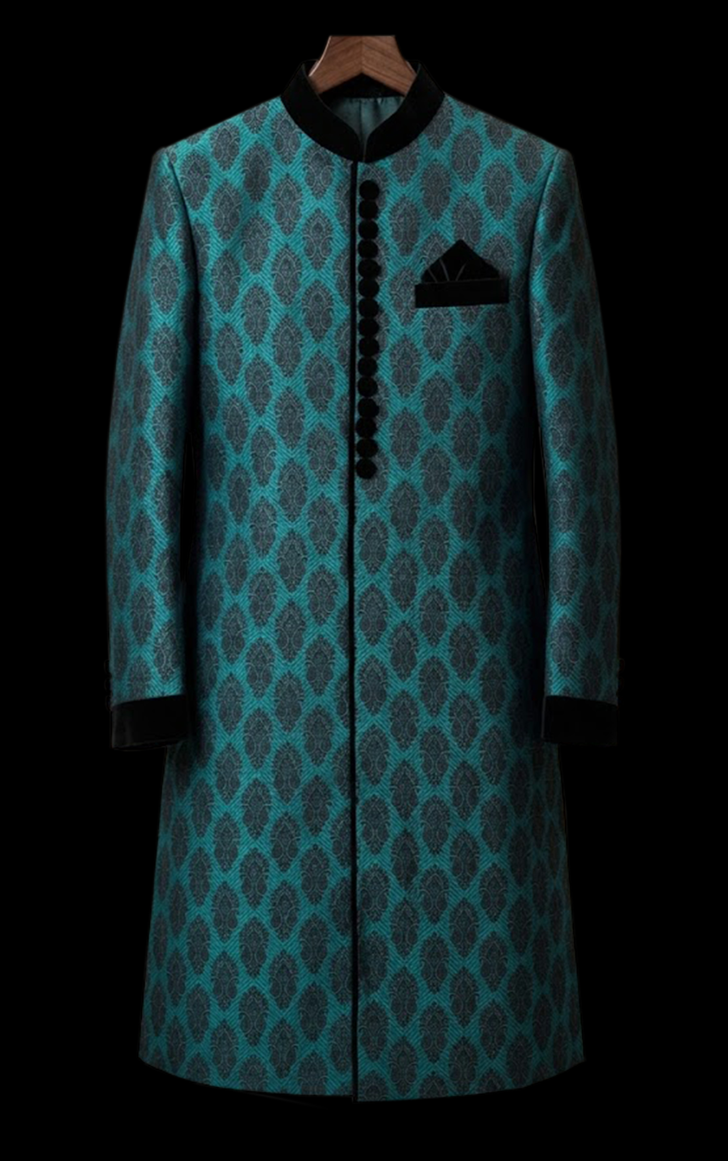 BRAND : DORMEUIL Thailand sherwani (Size 17.5/Long 43)