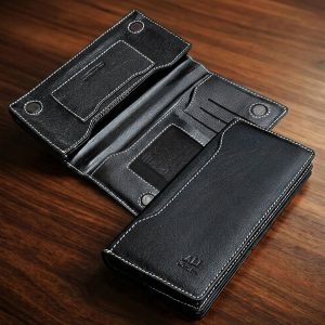 Artificial Leather Long wallet