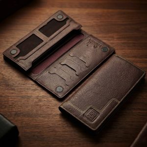 Artificial Leather Long wallet
