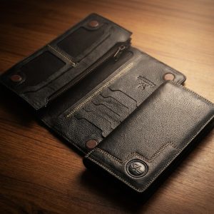 Artificial Leather Long wallet
