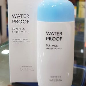 MISSHA Water Proof sun milk 70 ml Exp 5/11/28