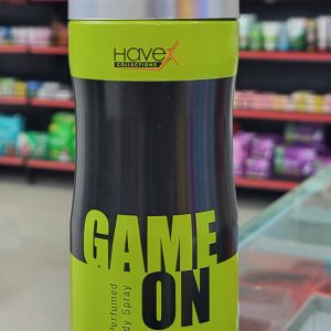 Havex Game on 200 ml Deodorant Body Spray (11/7/30)Made in UAE. for Male