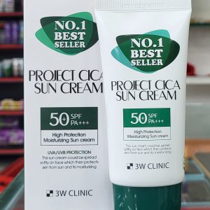 3w CLINIC Project CICA Sun cream 70 ml .Made in Korea (14/11/28)