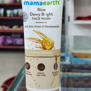 mamaearth Rice Dewy Bright face wash 100 ml