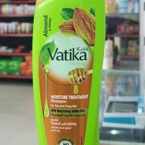 Vatika Almond & Honey Repair & Restore Shampoo 350 ml .Country of Origin UAE  (Exp 10/27)