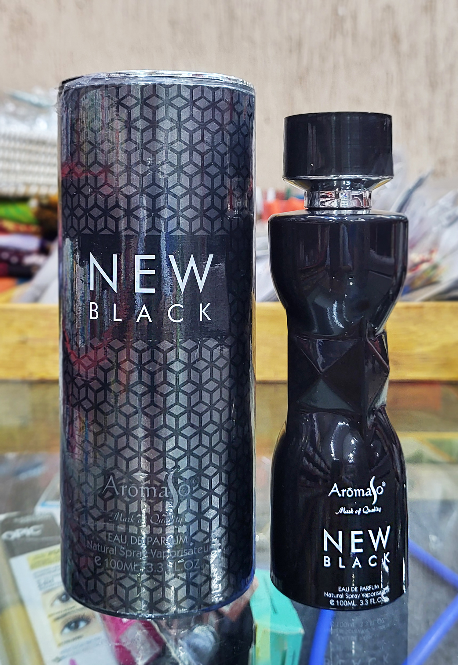 New Black Aroma100 ml .Made in Dubai (Exp 8/2030)
