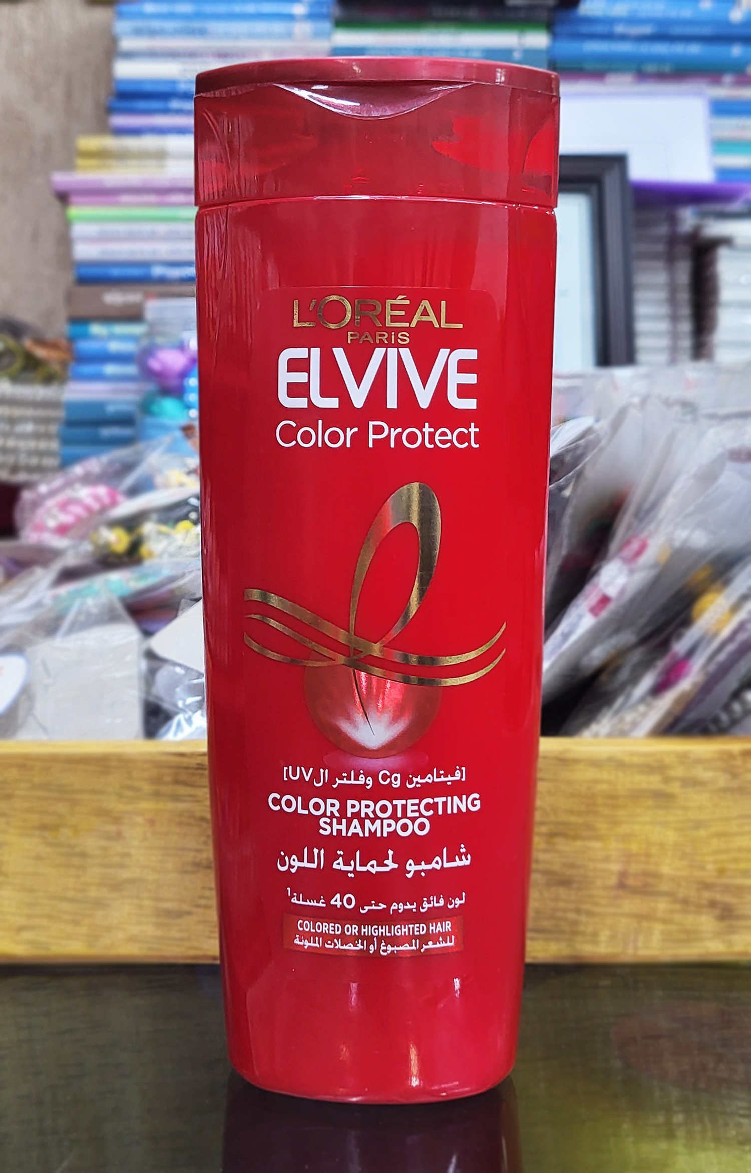 L'OREAL Elvive color protect Shampoo 400 ml (Exp 26/10/28)Made in Egypt