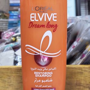 L'OREAL Elvive Deam Long Restoring Shampoo 400 ml (Exp 12/1/28)Made in Egypt