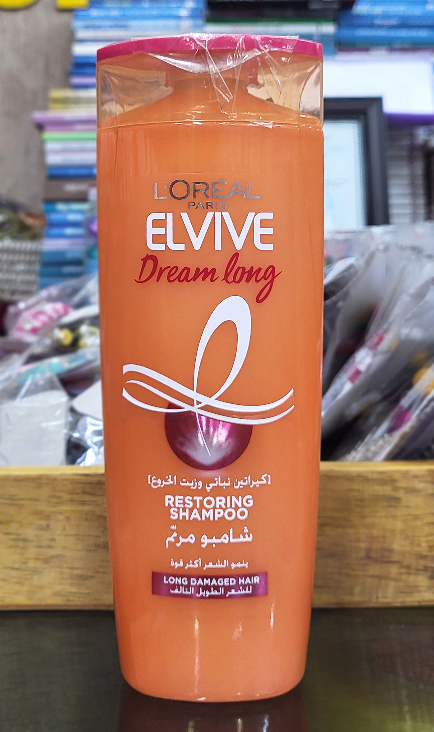 L'OREAL Elvive Deam Long Restoring Shampoo 400 ml (Exp 12/1/28)Made in Egypt
