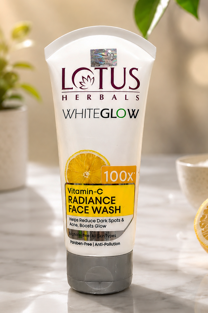 LOTUS Herbals White Glow Vitamin C 100g. Made in India