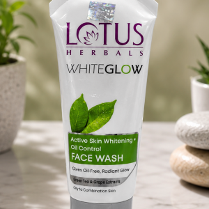 LOTUS Herbals White Glow skin whiting+oil control 100g. Made in India