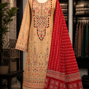 Unstitched Karchupi 3 pcs.