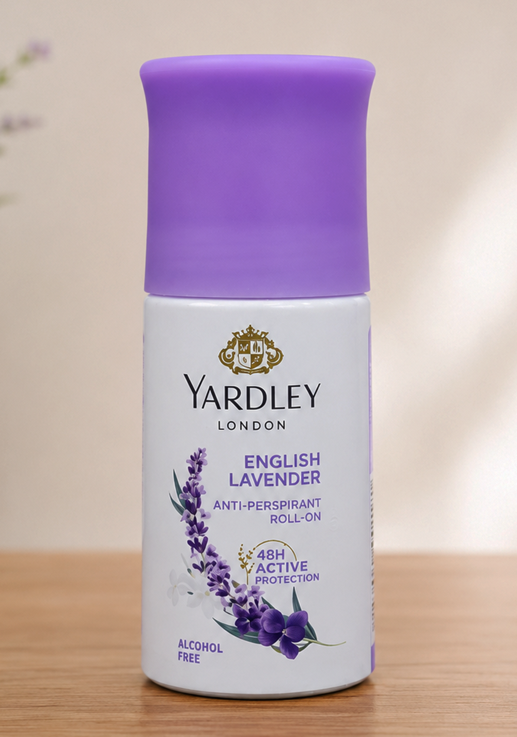 Yardley English Lavender 50 ml .Alcohol free .Exp 28/3/28