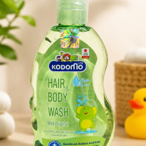 Kodomo Hair & Body Wash 200 ml (21/4/29).Made in Thailand