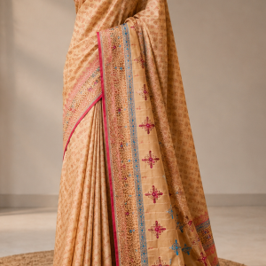 Boutiques Cotton Saree with Blouse Pcs