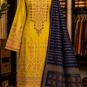 Unstitched Karchupi 3 pcs.