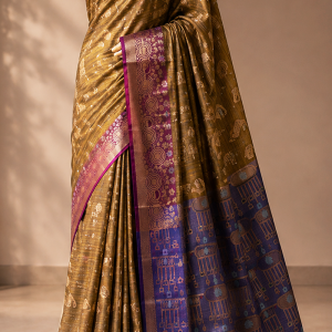Indian Soft Katan without Blouse pcs