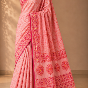 Boutiques Cotton Saree with Blouse Pcs