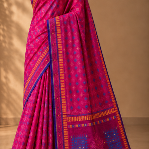 Boutiques Cotton Saree with Blouse Pcs