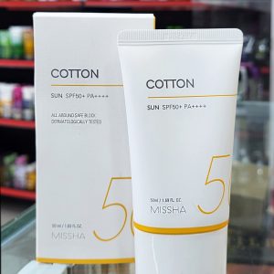 Cotton Missha Sun 50 ml Exp 22/4/29