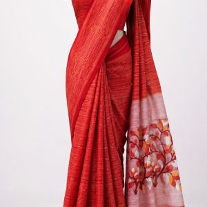 Boutiques Cotton Saree with Blouse Pcs