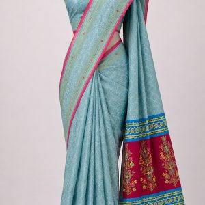 Boutiques Cotton Saree with Blouse Pcs