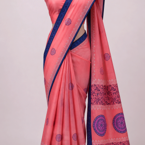 Boutiques Cotton Saree with Blouse Pcs