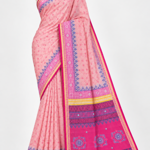 Boutiques Cotton Saree with Blouse Pcs