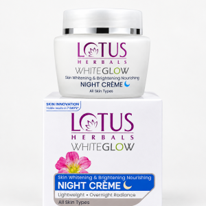 Lotus white Glow Night Creme 40g.Made in india
